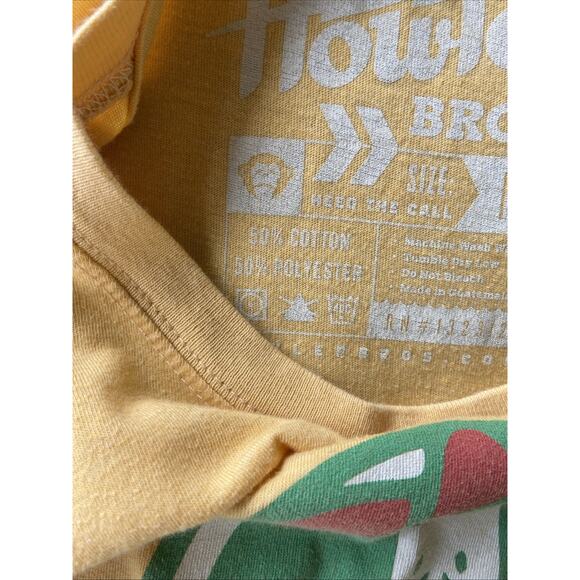 Howler Bros Yellow HERMANOS Banana Graphic Crewneck Tshirt Tee Youth Boy Medium - Picture 7 of 7